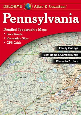 Pennsylvania - Delorme - Rand McNally, and Delorme Publishing Company, and DeLorme