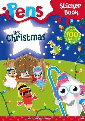 Pens Sticker Book: It's Christmas - 