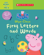 Peppa Pig: Wipe-Clean First Letters and Words