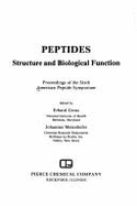 Peptides, Structure and Biological Function: Proceedings of the Sixth American Peptide Symposium