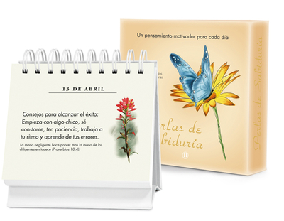 Perlas de Sabiduria Vol. 2 Con Versiculos de Las Escrituras: Un Diario Quotebook En Practico Formato de Escritorio - Richards, Jessie (Compiled by)