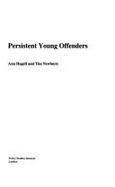 Persistent Young Offenders