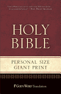 Personal Size Giant Print Bible-GW