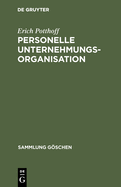 Personelle Unternehmungsorganisation