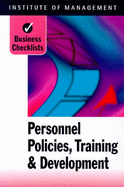 Personnel Policies, Training and Development