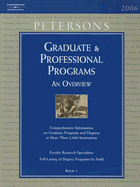 Peterson's Graduate & Professional Programs: An Overview