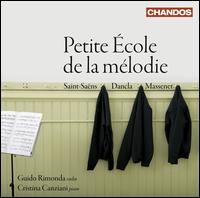 Petite cole de la mlodie - Cristina Canziani (piano); Guido Rimonda (violin)