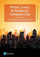Pettet, Lowry & Reisberg's Company Law, 5th edition: Company Law & Corporate Finance