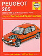 Peugeot 205 Service and Repair Manual