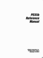 Pexlib Reference Manual