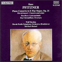 Pfitzner: Piano Concerto in E flat major, Op. 31 - Wolf Harden (piano); Slovak Radio Symphony Orchestra; Heribert Beissel (conductor)