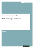 Phnomenologie des Geistes