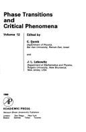 Phase Transition & Critical Phenomena - Lebowitz, Joel L (Editor), and Domb, Cyril M (Editor)