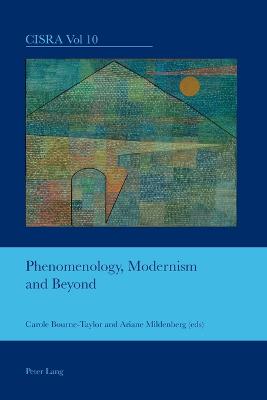 Phenomenology, Modernism and Beyond - Mildenberg, Ariane (Editor), and Bourne-Taylor, Carole J. A. (Editor)
