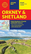 Philip's Orkney and Shetland: Leisure and Tourist Map: Leisure and Tourist Map (Philip's Red Books)