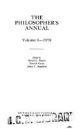 Philosophers Annual 1990 - Boyer, David L (Editor), and Grim, Patrick (Editor), and Sanders, John T (Editor)