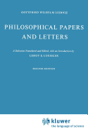 Philosophical Papers and Letters: A Selection