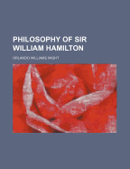 Philosophy of Sir William Hamilton