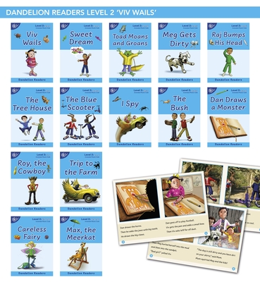 Phonic Books Dandelion Readers Vowel Spellings Level 2 Viv Wails (Two to Three Vowel Teams for 12 Different Vowel Sounds ai, ee, oa, ur, ea, ow, b'oo't, igh, l'oo'k, aw, oi, ar): Decodable Books for Beginner Readers Two to Three Vowel Teams for 12... - Phonic Books