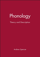 Phonology: Theory and Description