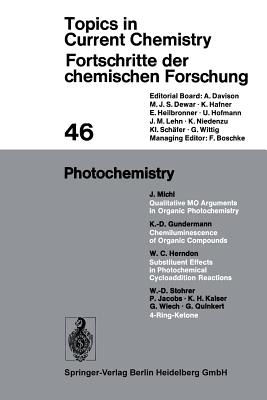 Photochemistry - Michl, Josef, and Gundermann, Karl-Dietrich, and Herndon, William C