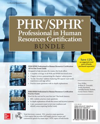 PHR/SPHR Professional in Human Resources Certification Bundle - Willer, Dory, and Truesdell, William H, and Moreland, Tresha