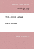 Phthonos in Pindar: Volume 35