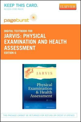 Physical Examination and Health Assessment - Pageburst E-Book on Vitalsource (Retail Access Card) - Jarvis, Carolyn, M.S.N., RN.C., F.N.P.