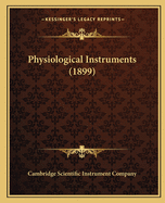 Physiological Instruments (1899)