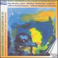 Piano Concertos by Victor Bendix & Rudolph Simonsen - Oleg Marshev (piano); lborg Symphony Orchestra; Matthias Aeschbacher (conductor)
