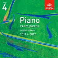 Piano Exam Pieces 2011 & 2012 CD, Grade 4 - 