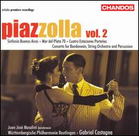 Piazzolla: Symphonic Works, Vol. 2 - Juan Jos Mosalini (bandoneon); Wrttemberg Philharmonic; Gabriel Castagna (conductor)