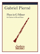 Piece in G Minor: Clarinet