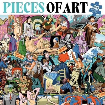 Pieces of Art: A 1000 Piece Art History Puzzle - Ander, Martin