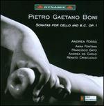 Pietro Gaetano Boni: Sonatas for Cello and B.c., Op. 1