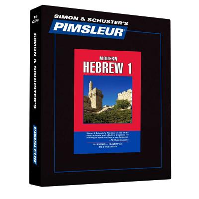 Pimsleur Hebrew Level 1 CD: Learn to Speak and Understand Hebrew with Pimsleur Language Programs - Pimsleur