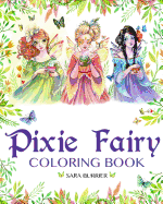 Pixie Fairy Coloring Book