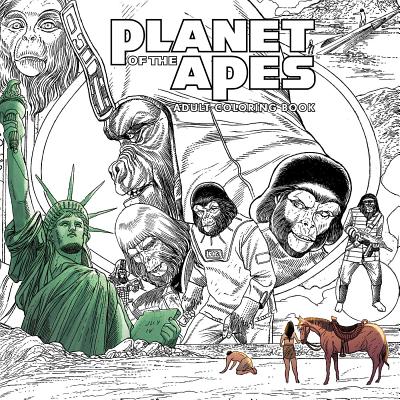 Planet of the Apes Adult Coloring Book - Boulle, Pierre (Creator)