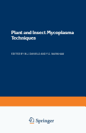 Plant and Insect Mycoplasma Techniques