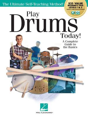 Play Drums Today! All-In-One Beginner's Pack: Includes Book 1, Book 2, Audio & Video - Hal Leonard Corp (Creator)