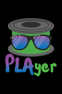 PLAyer: Notizbuch, Skizzenbuch, Planer oder Konstruktionsbuch in 6x9 Zoll (ca A5) perfekt f?r alle G-Code-Fans, 3D-Modell Designer, 3D-Druck-Fans und f?r CNC-Dreher. Zum planen von Projekten und zum festhalten von Ideen!