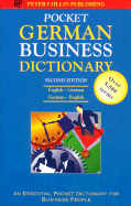 Pocket Business German Dictionary - Collin, P H
