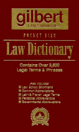 Pocket Size Law Dictionary--Burgundy