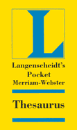 Pocket Thesaurus - Langenscheidt Publishers