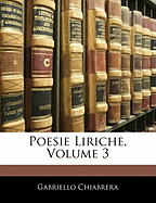 Poesie Liriche, Volume 3