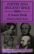 Poetry and Ireland Since 1800: A Source Book - Storey, Mark