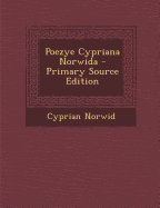 Poezye Cypriana Norwida