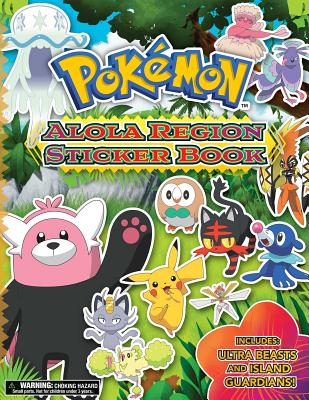 Pokmon Alola Region Sticker Book - The Pokemon Company International