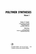 Polymer Syntheses V1 - Sandler, Stanley