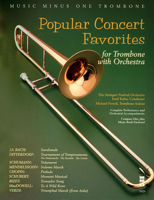 Popular Concert Favorites: For Trombone with Orchestra - Hal Leonard Corp (Creator)